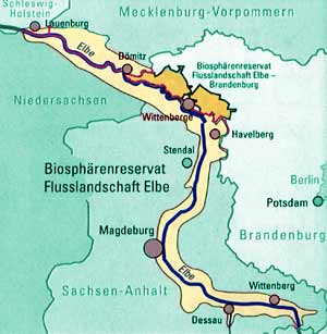 Biospärenreservat Flusslandschaft Elbe